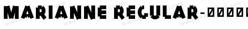 Marianne Regular字体转换